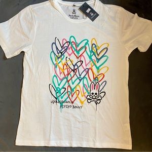 Psycho Bunny Mens Classic JGoldCrown Special Edition Tee